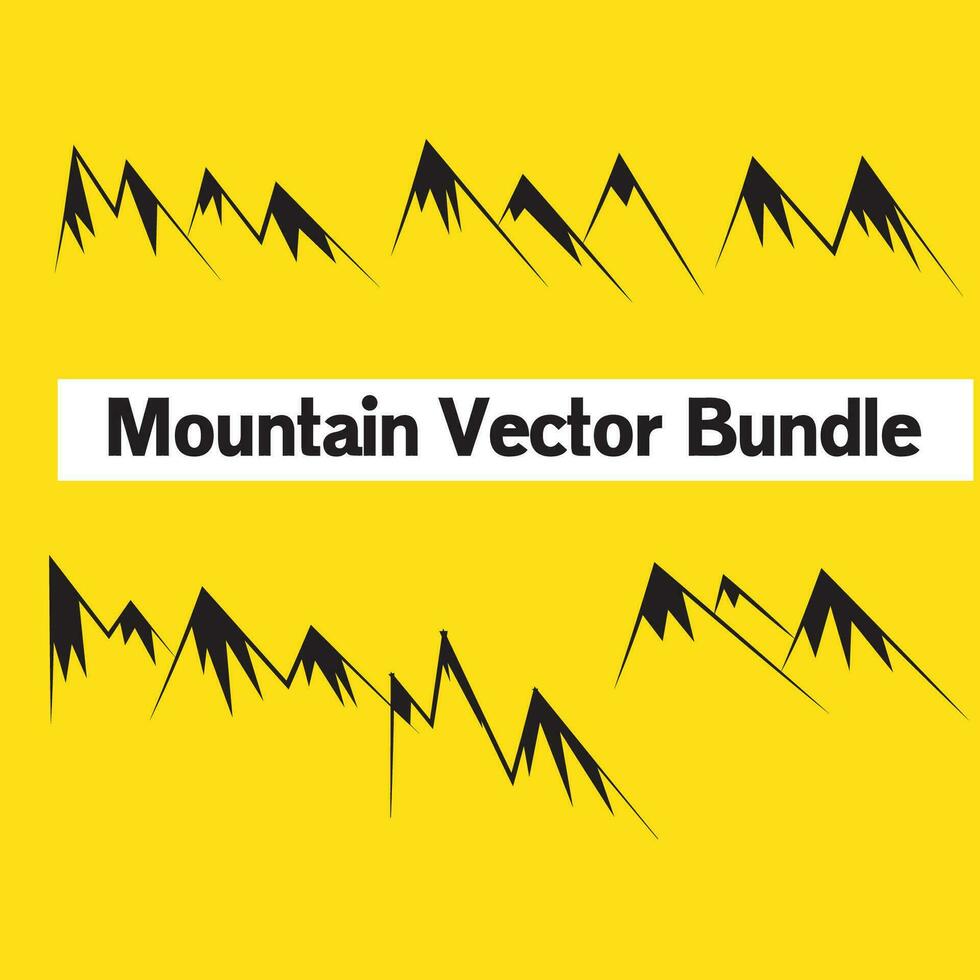 montaña icono logo vector ilustración para aventuras al aire libre deporte gráfico