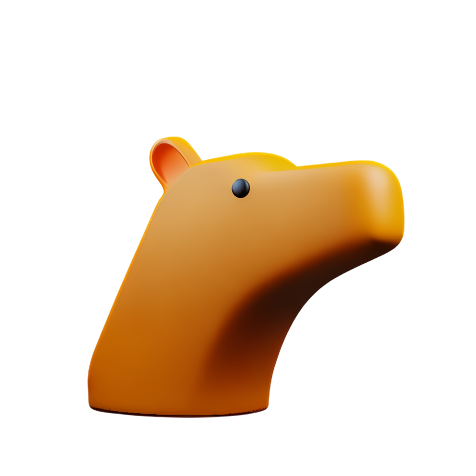 camel 3d rendering icon illustration png