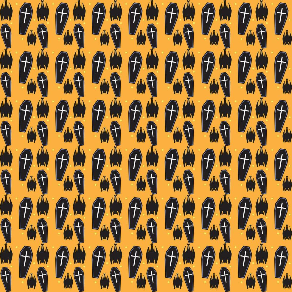 Free vector halloween pattern background design
