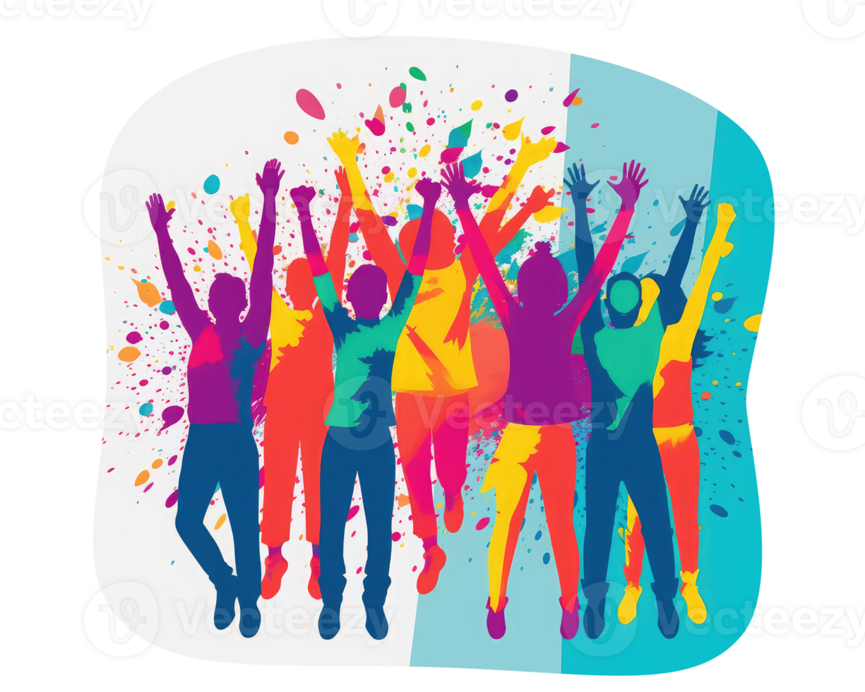group of people who are highly motivated and fully committed to their work . AI Generated png