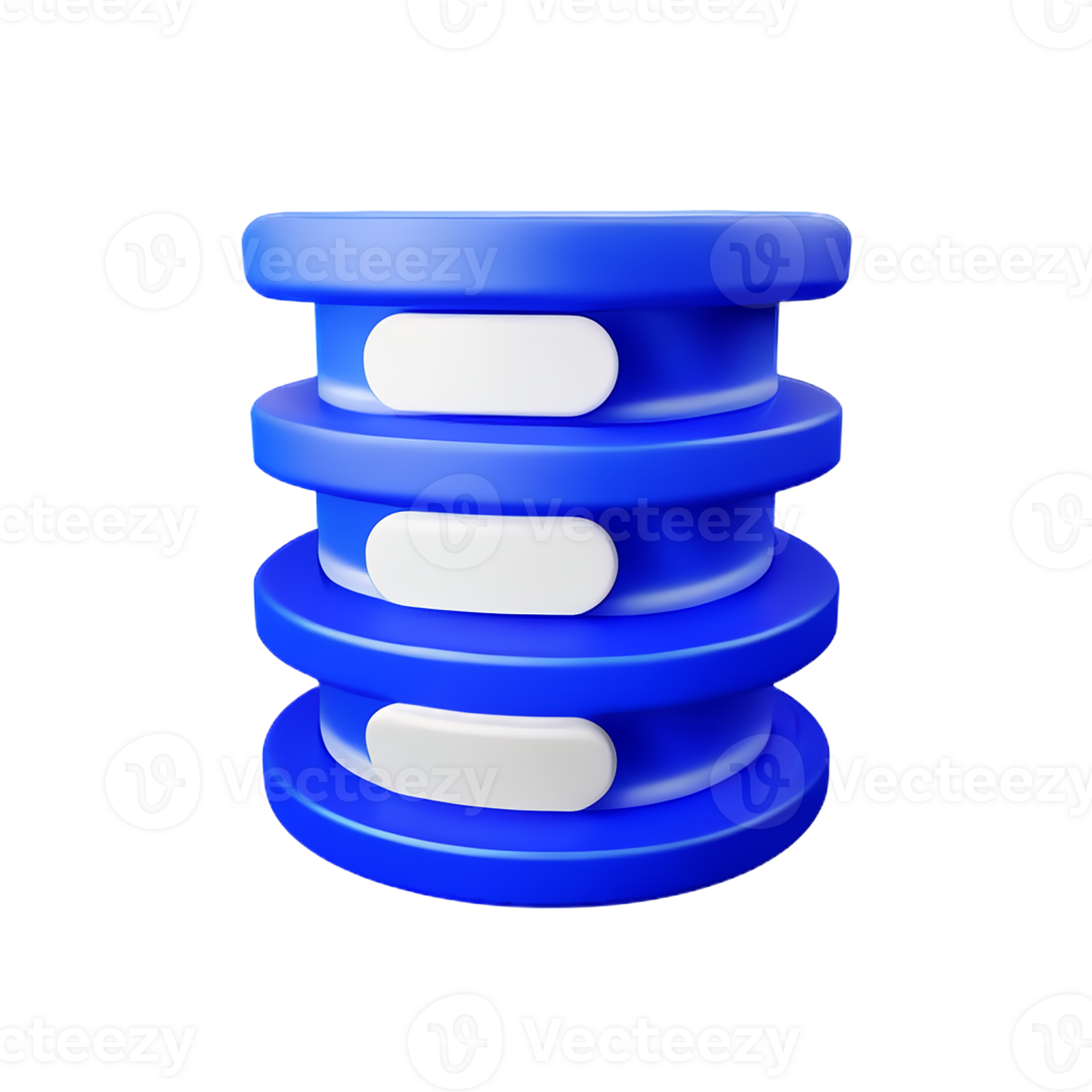 database 3d rendering icon illustration 28711888 PNG