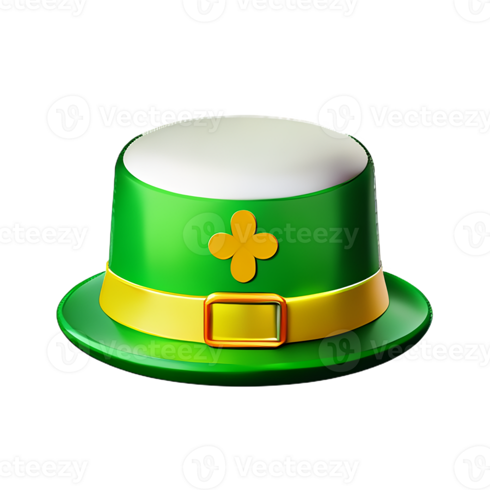 st patricks day 3d rendering icon illustration png