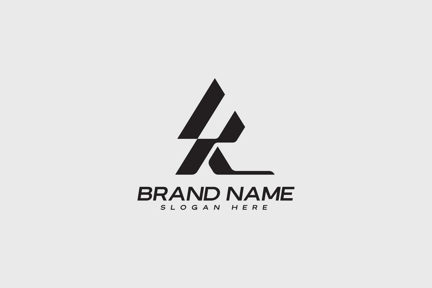 k latter logo vector