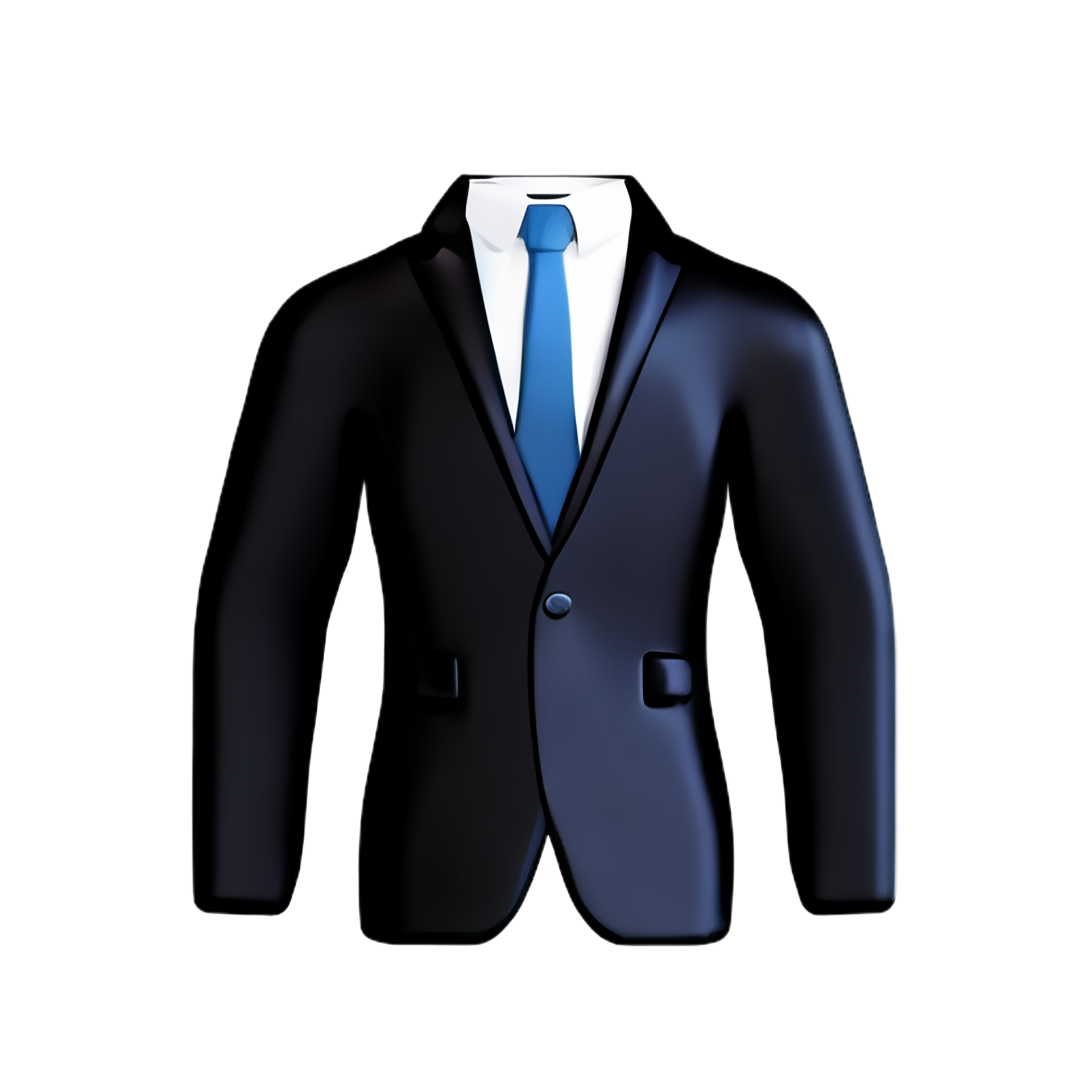 suit face 3d rendering icon illustration 28712351 PNG