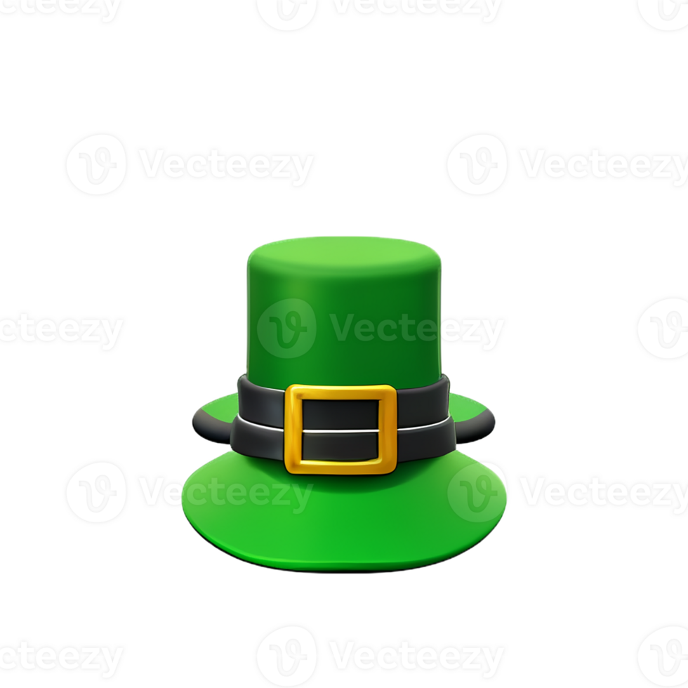 st patricks day 3d rendering icon illustration png