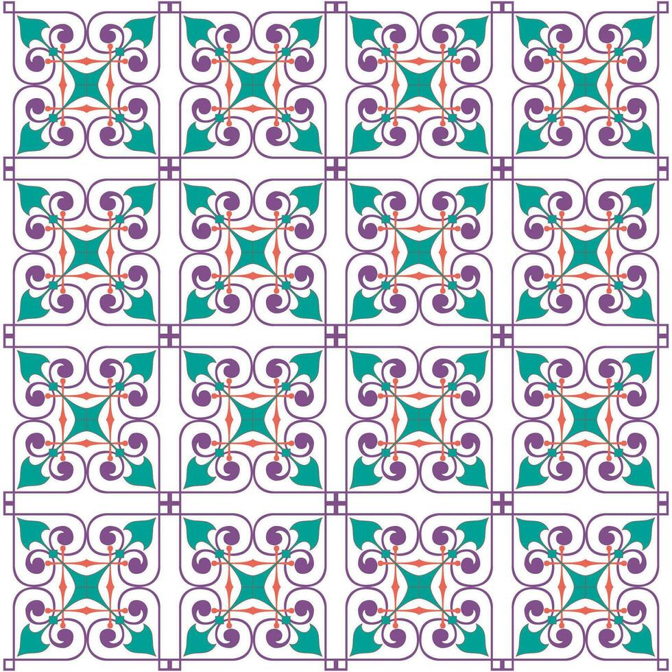 Classic backgrounds with floral ornaments are suitable for designs with a vintage feel vector