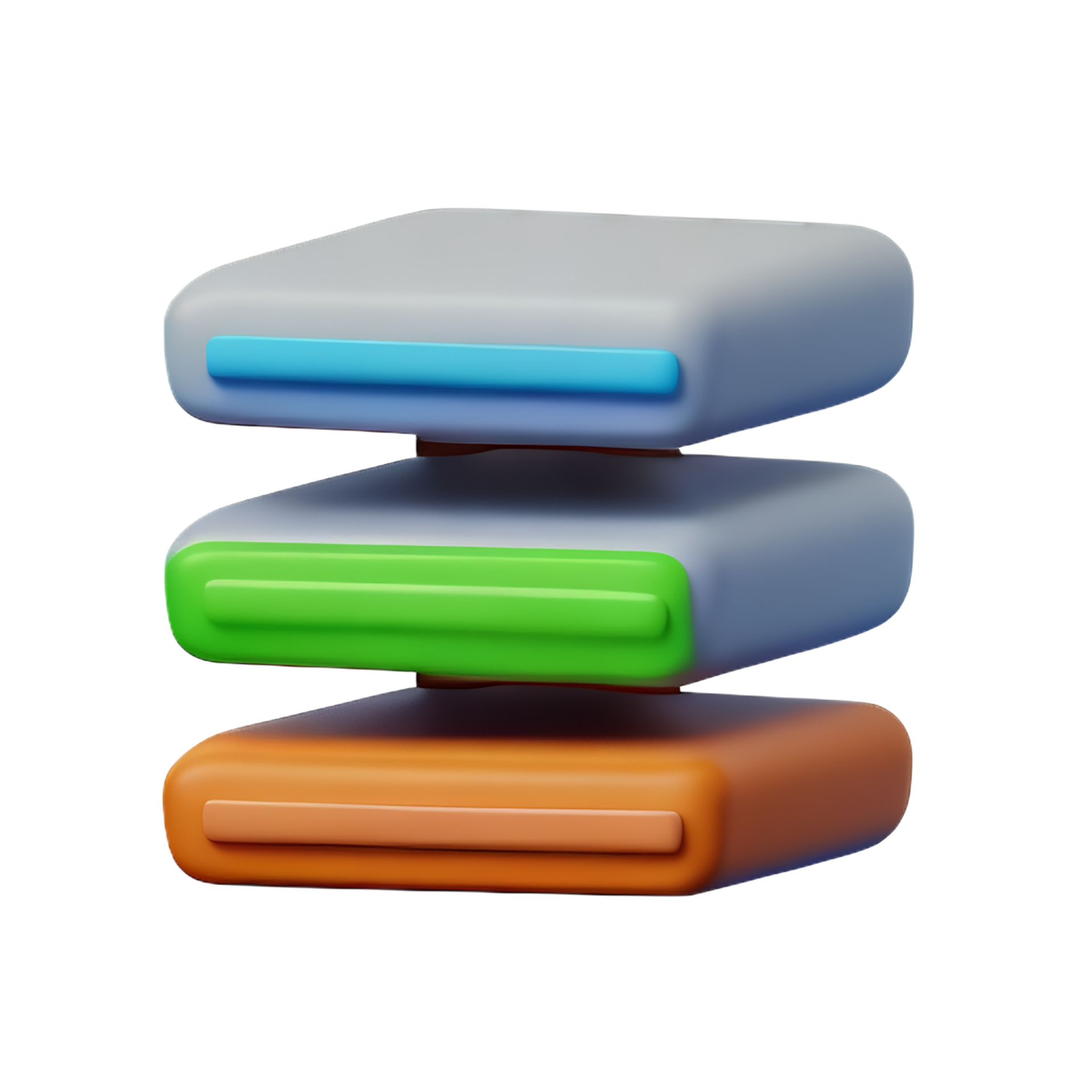 database 3d rendering icon illustration 28712863 PNG