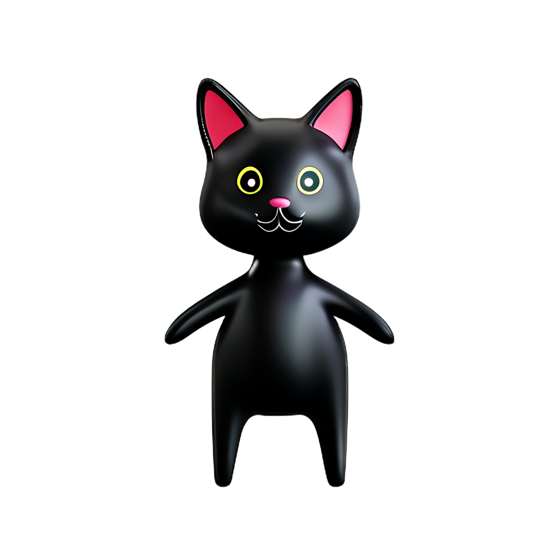 black cat Emoji - Download for free – Iconduck