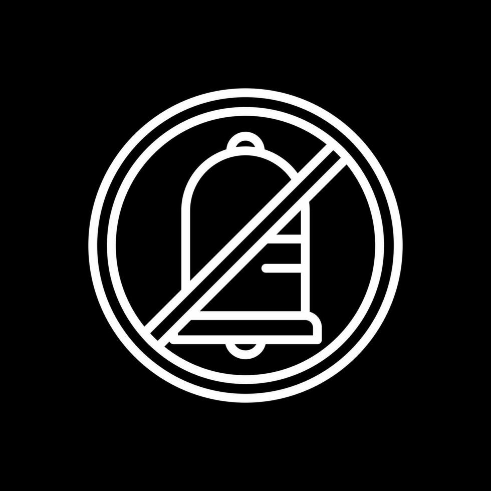 No Alarm Vector Icon Design