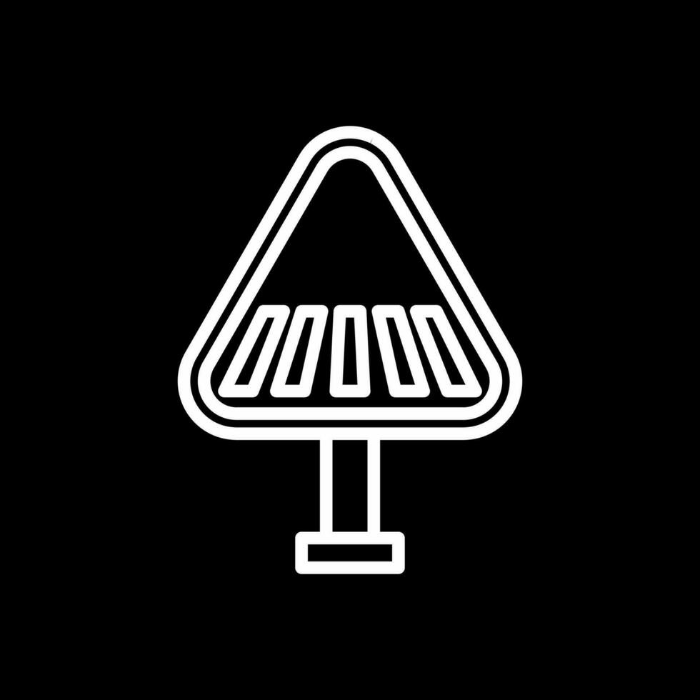 Pedestrain Crossing Vector Icon Design