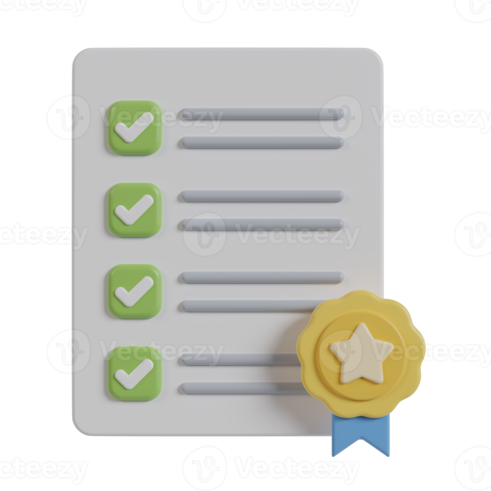 3d certificate icon. png