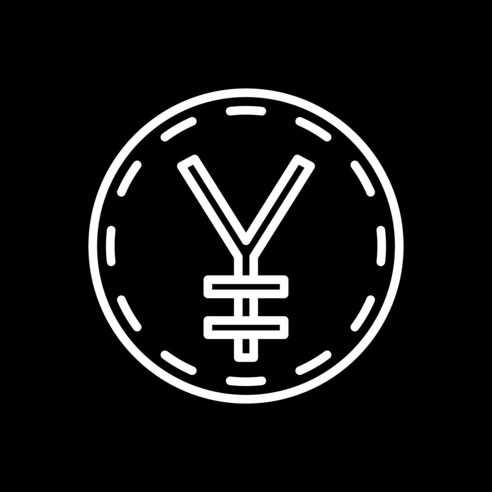 Japanese yen Vector Icon Design