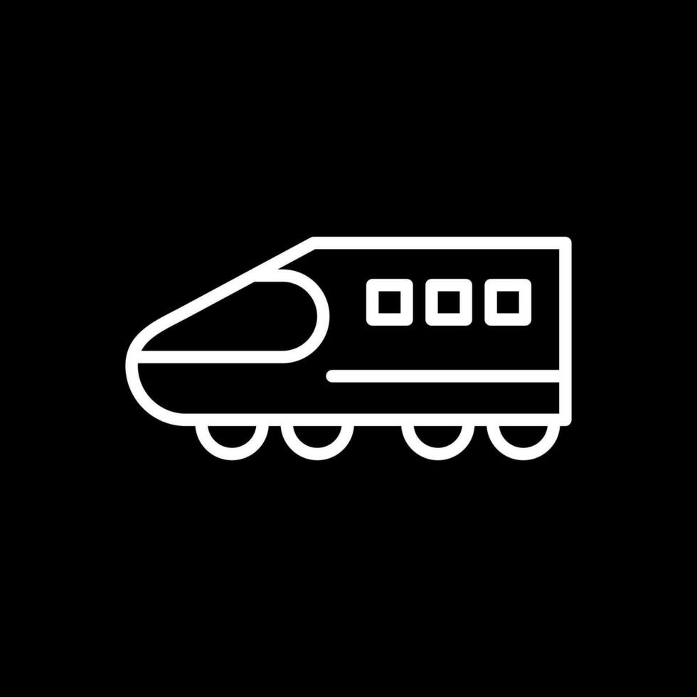 Shinkansen Vector Icon Design