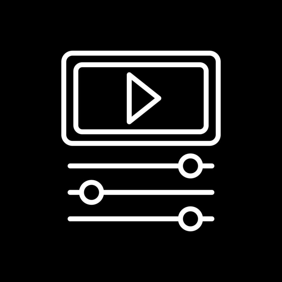 Video Vector Icon Design