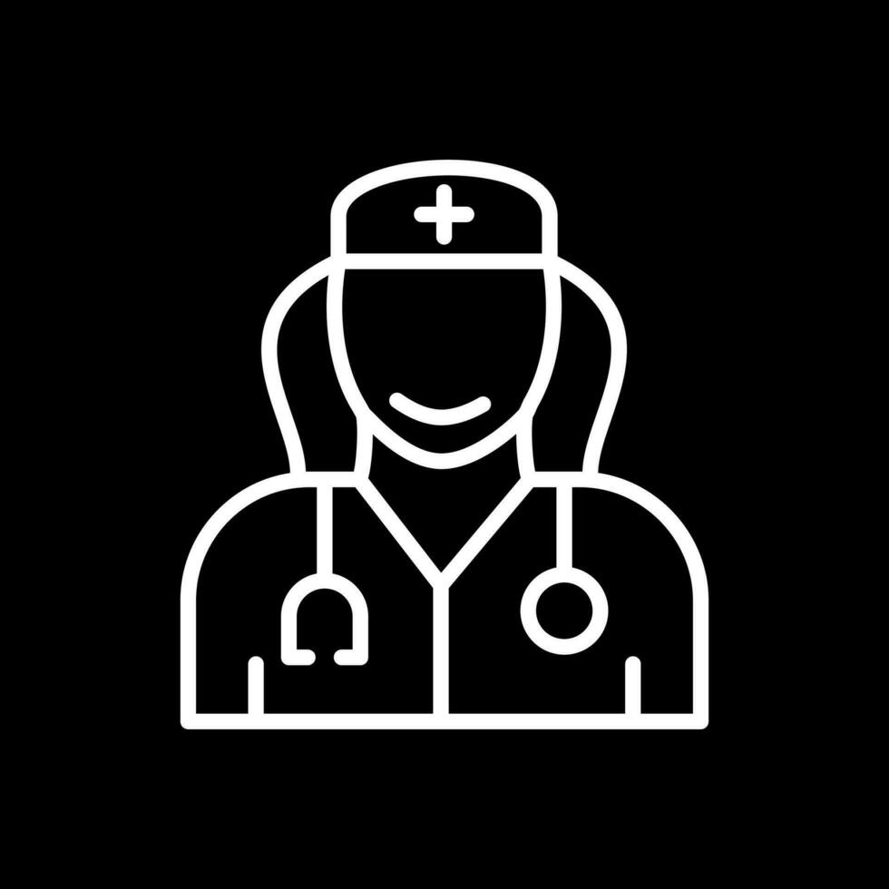 Nurse Vector Icon Design