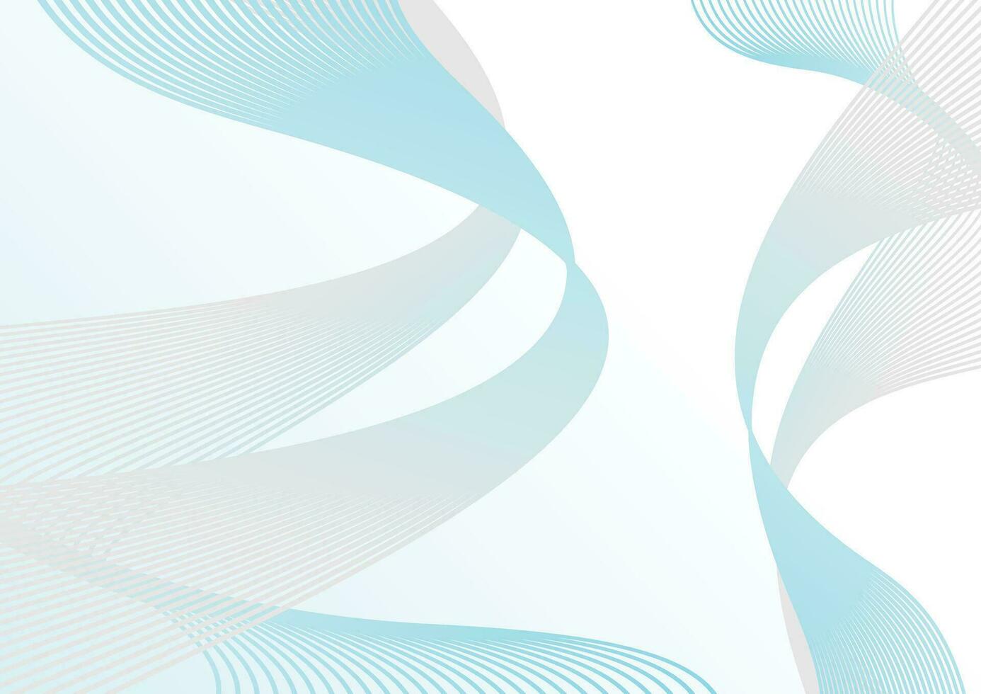 line wave gradient abstract background design vector