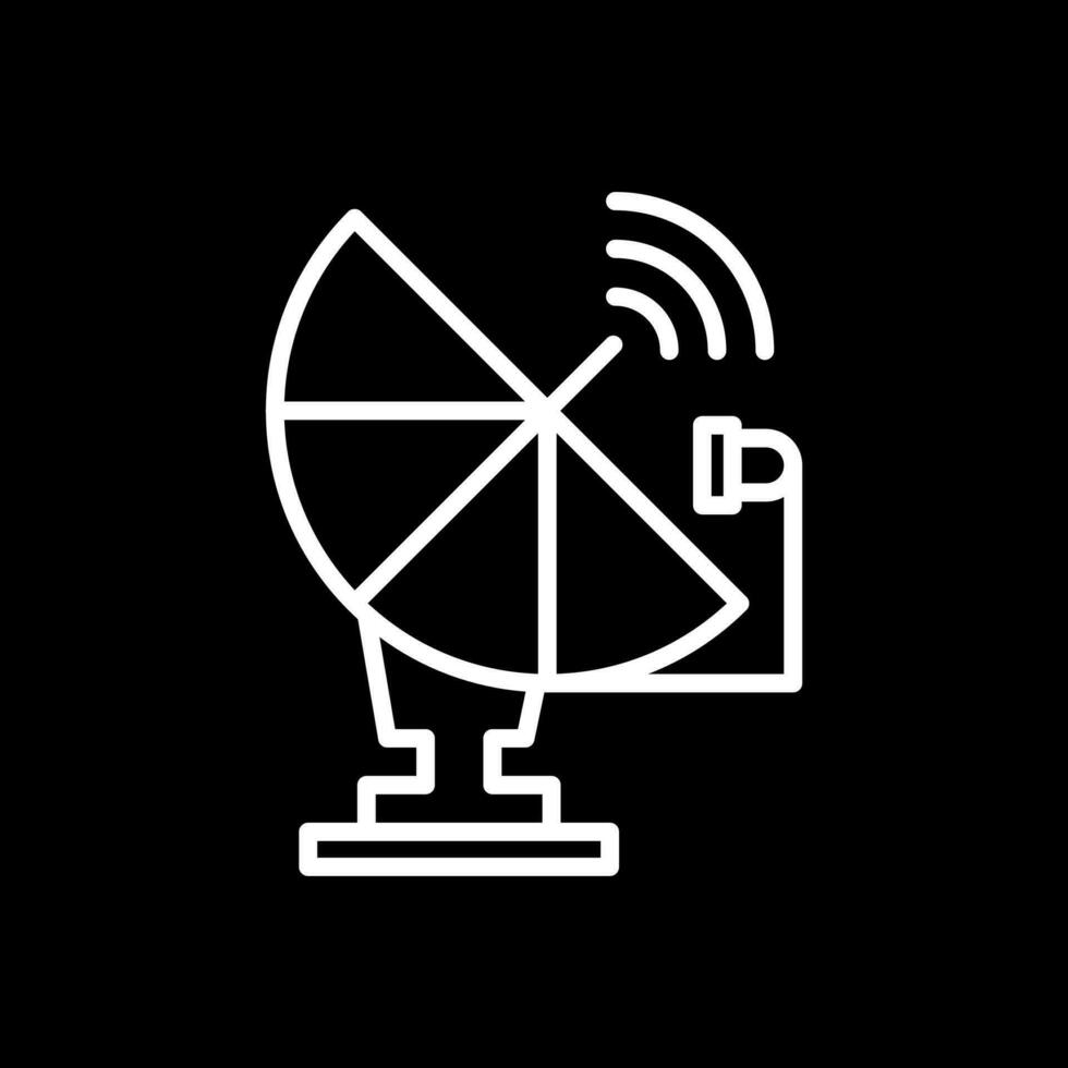 Satellite dish Vector Icon Design