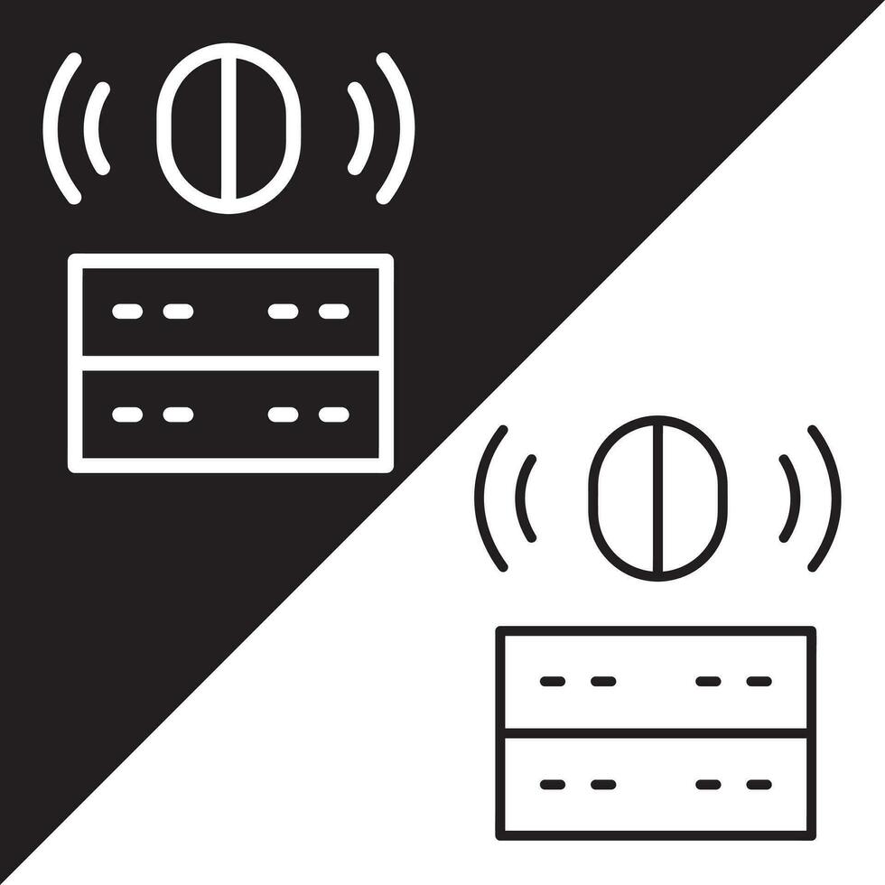 Big Data Icon. Big data vector icon from Artificial Intelligence collection. Outline style Big Data icon.