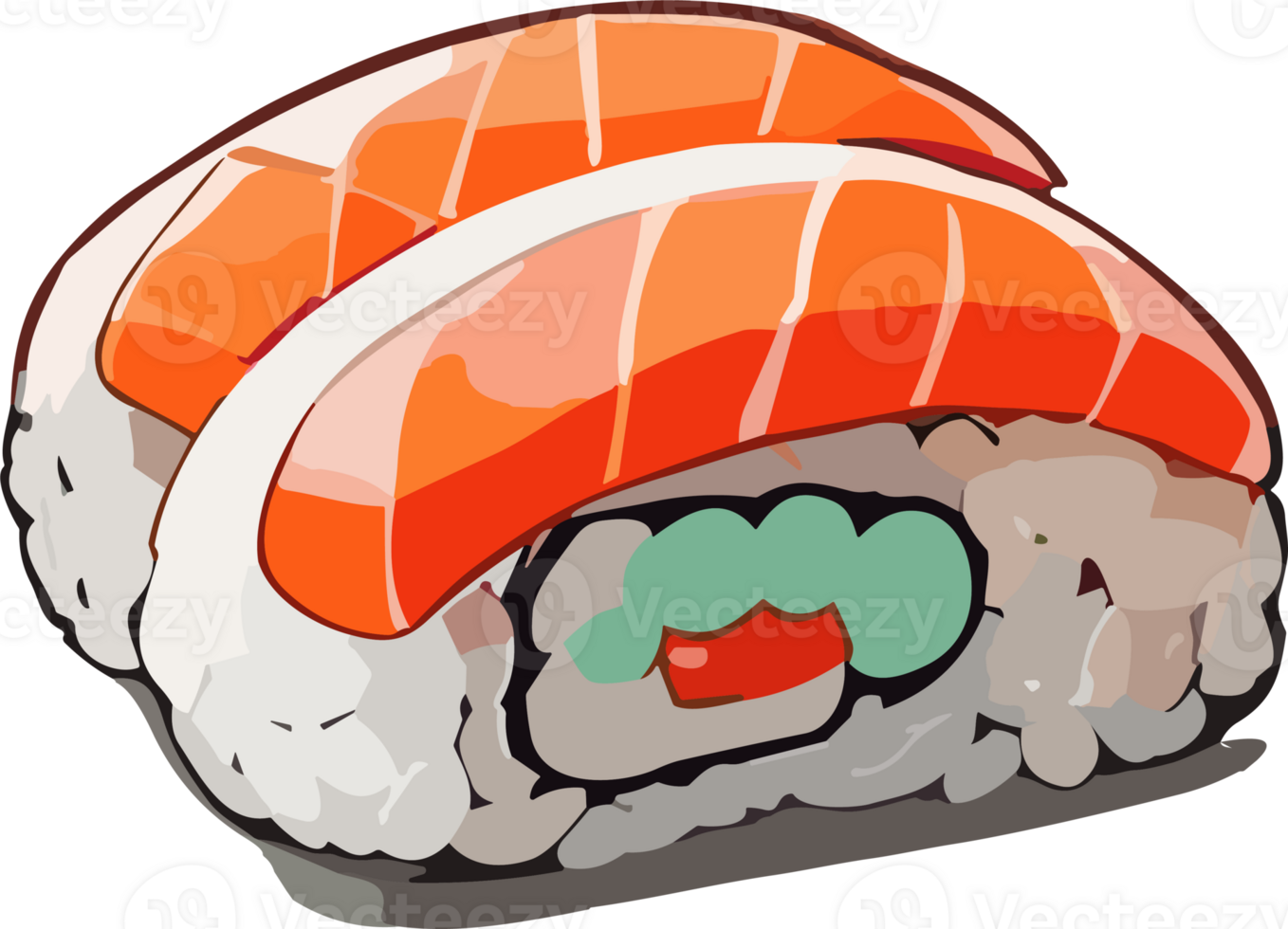 Culinary Craftsmanship The Timeless Appeal of Sushi AI Generative png