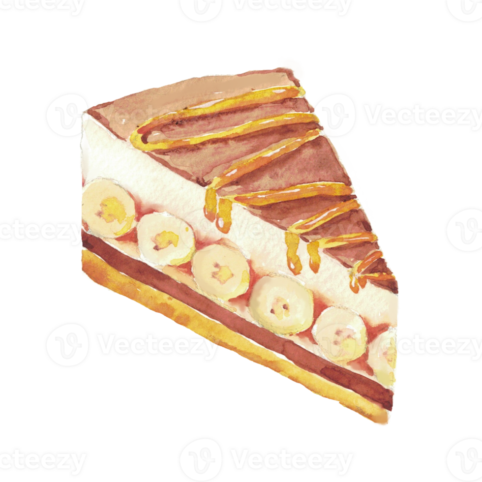 pastel postre pastel de platano png