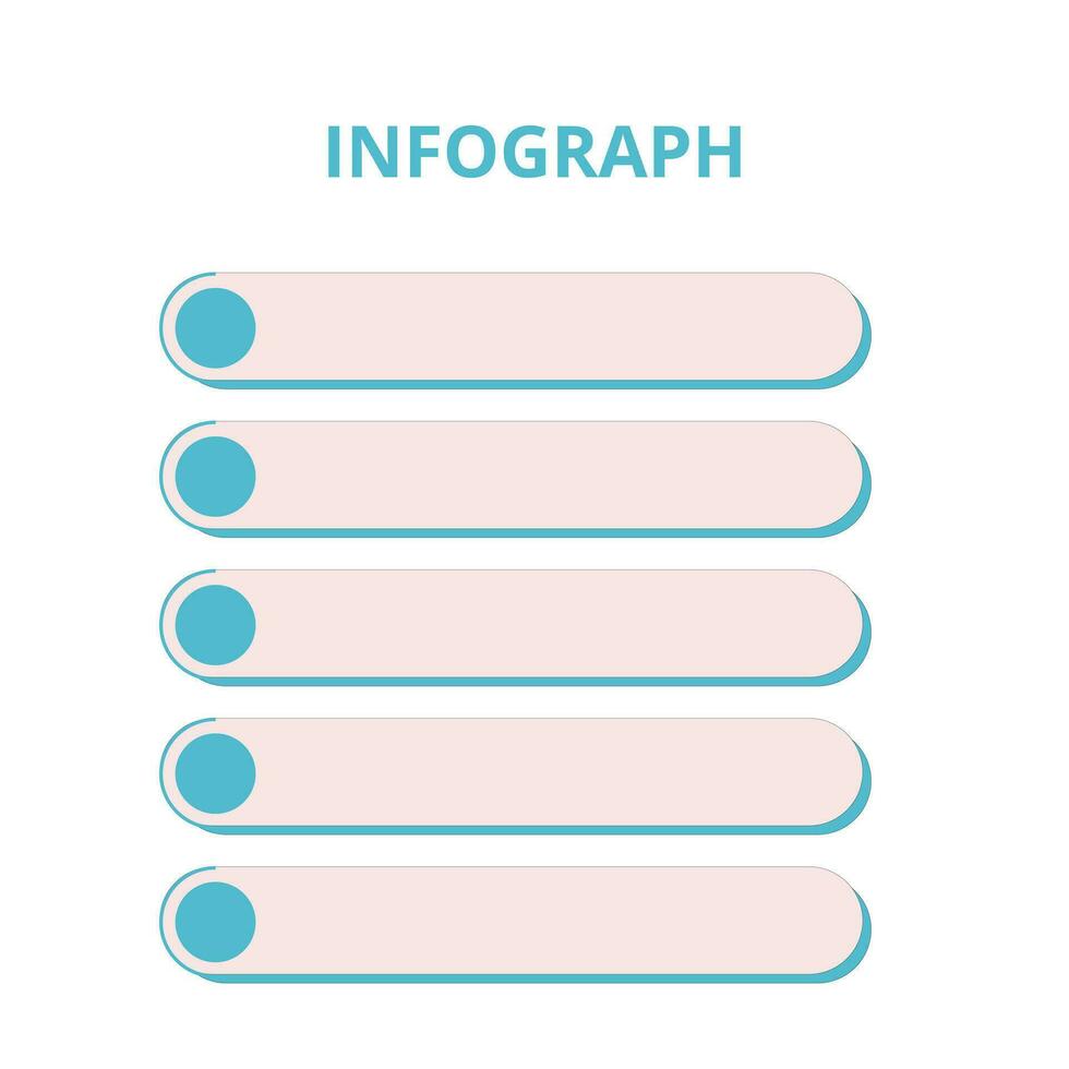 Infographic vector design template