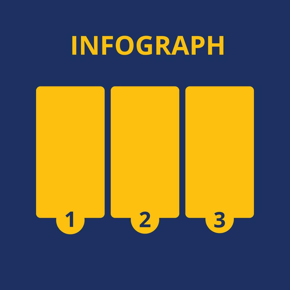 Infographic free poster design vector
