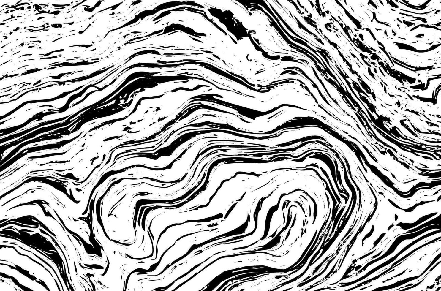 black and white marble texture background vector