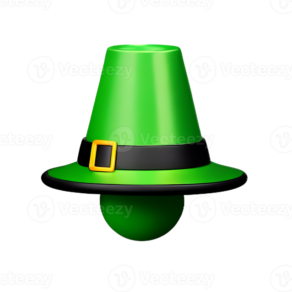 st patricks day 3d rendering icon illustration png