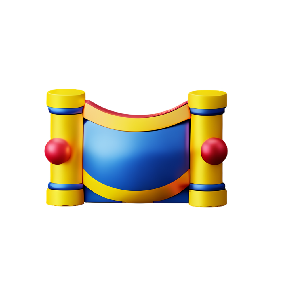 karneval 3d tolkning ikon illustration png