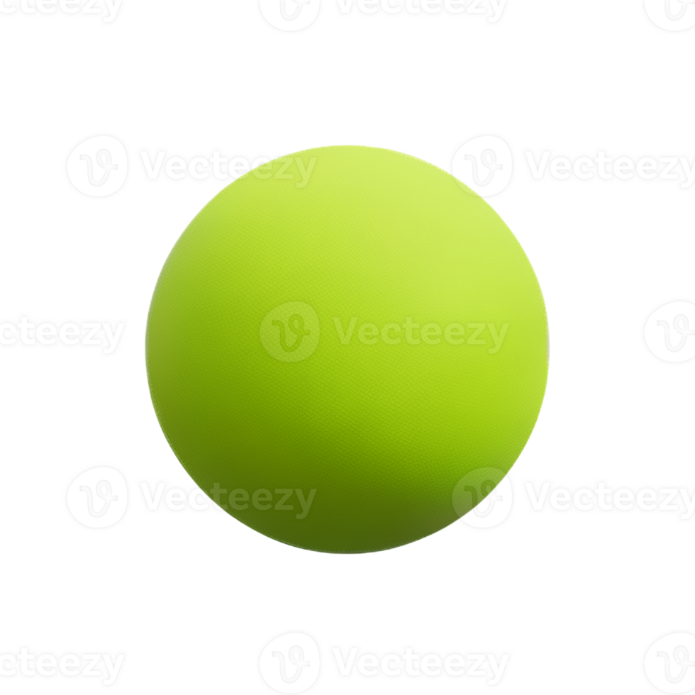 tennis ball 3d rendering icon illustration png