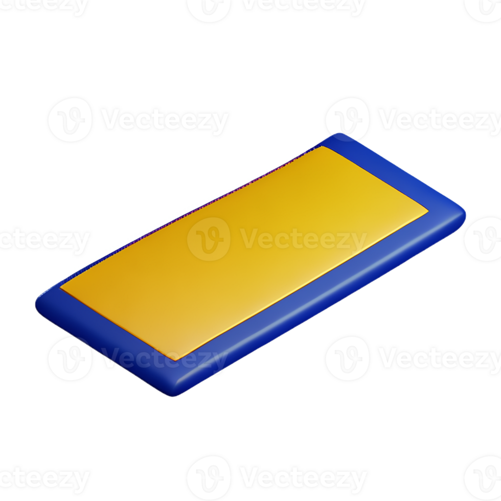 carpet 3d rendering icon illustration png