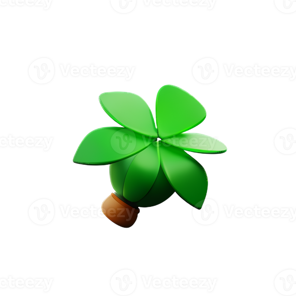 st patricks day 3d rendering icon illustration png