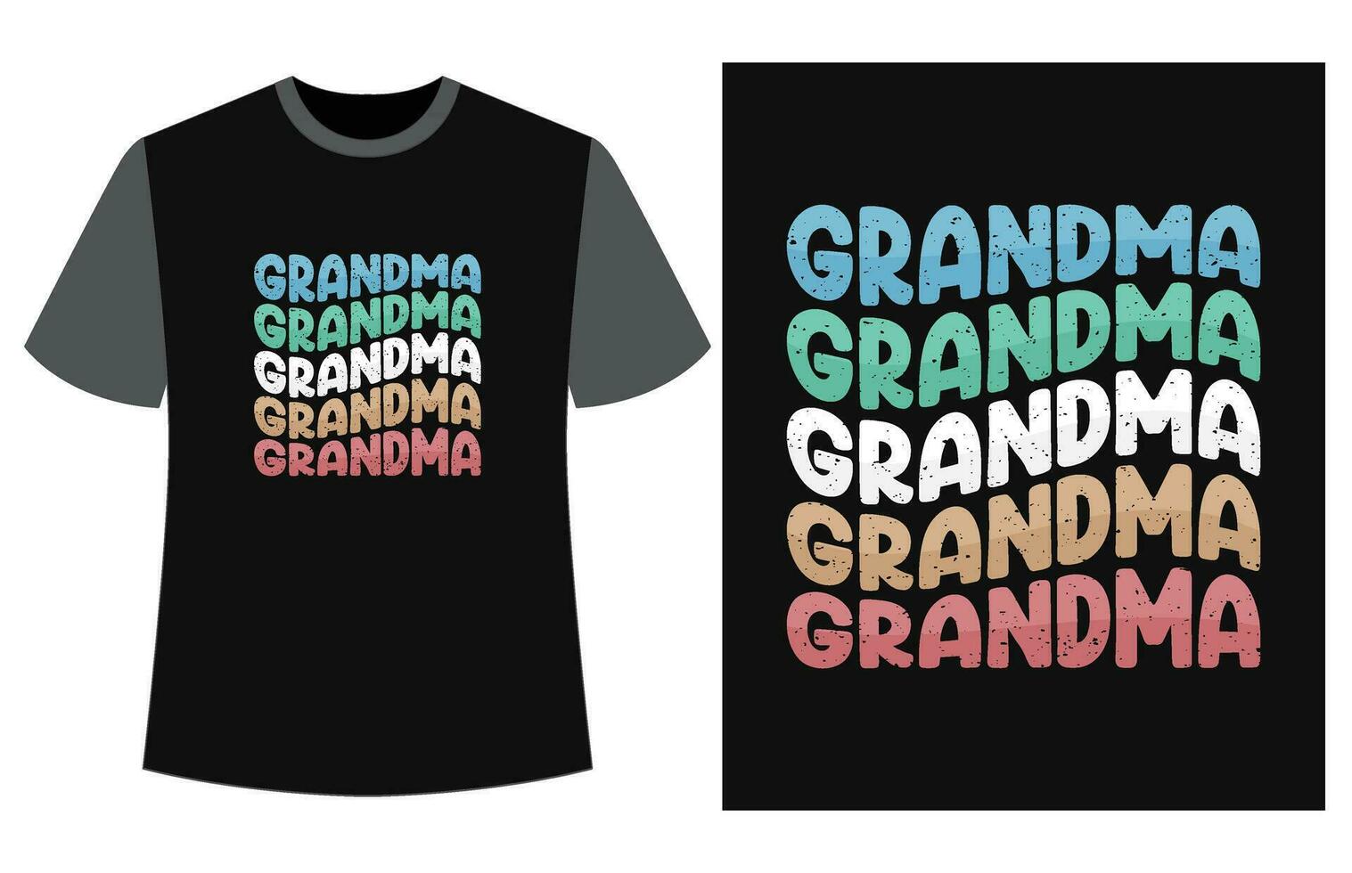 contento abuelos día camiseta vector, gracioso Clásico abuelos día t camisa diseño vector