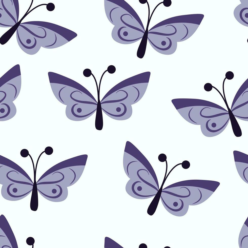 Vibrant butterfly vector pattern design in cheerful hues, perfect for kids' delight. Bring nature's beauty to lifeVibrant butterfly vector pattern design in cheerful hues, perfect for kids' delight.