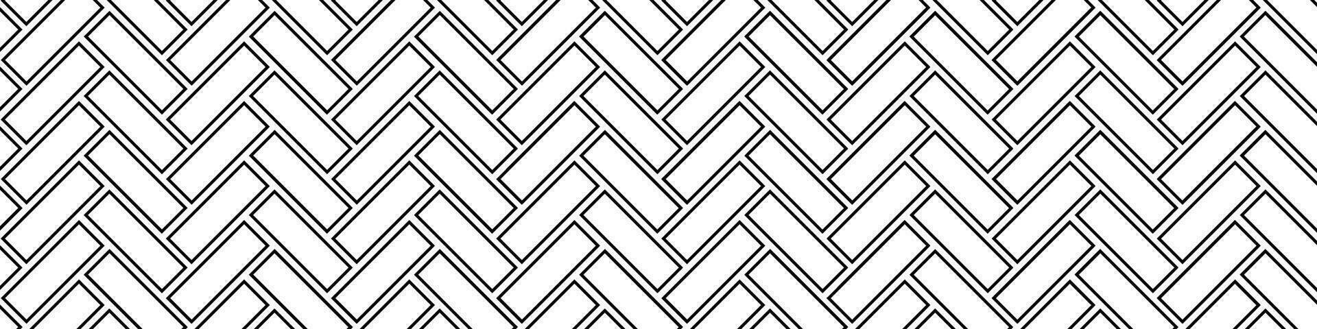White herringbone pattern for kitchen backsplash and bathroom floor. Seamless texture resembling ceramic and wood. Flat vector illustrations isolated in background.