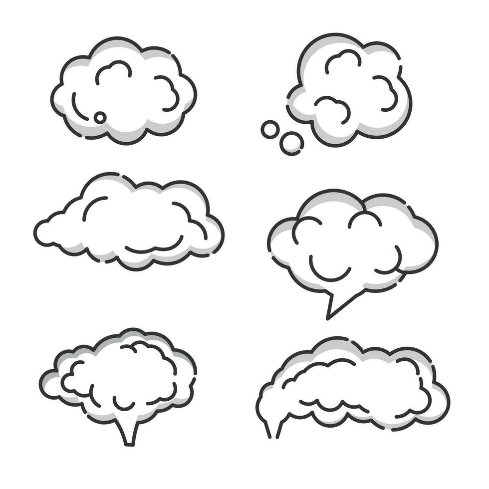 carbon dioxide cloud icon flat design isolated on white background vector