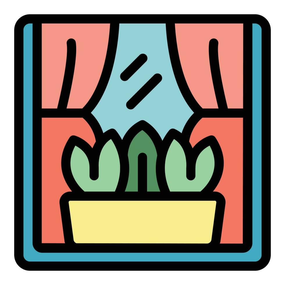 Eco nature icon vector flat