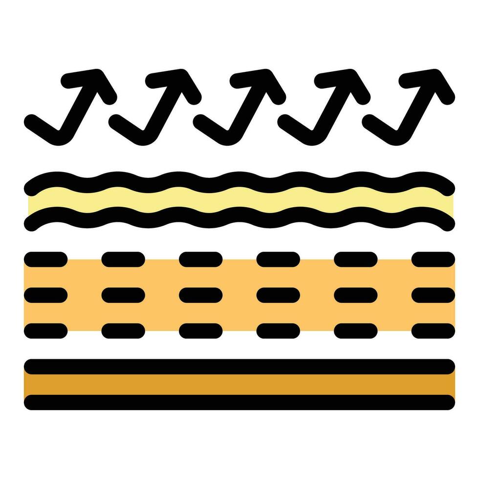 Skin molecule icon vector flat