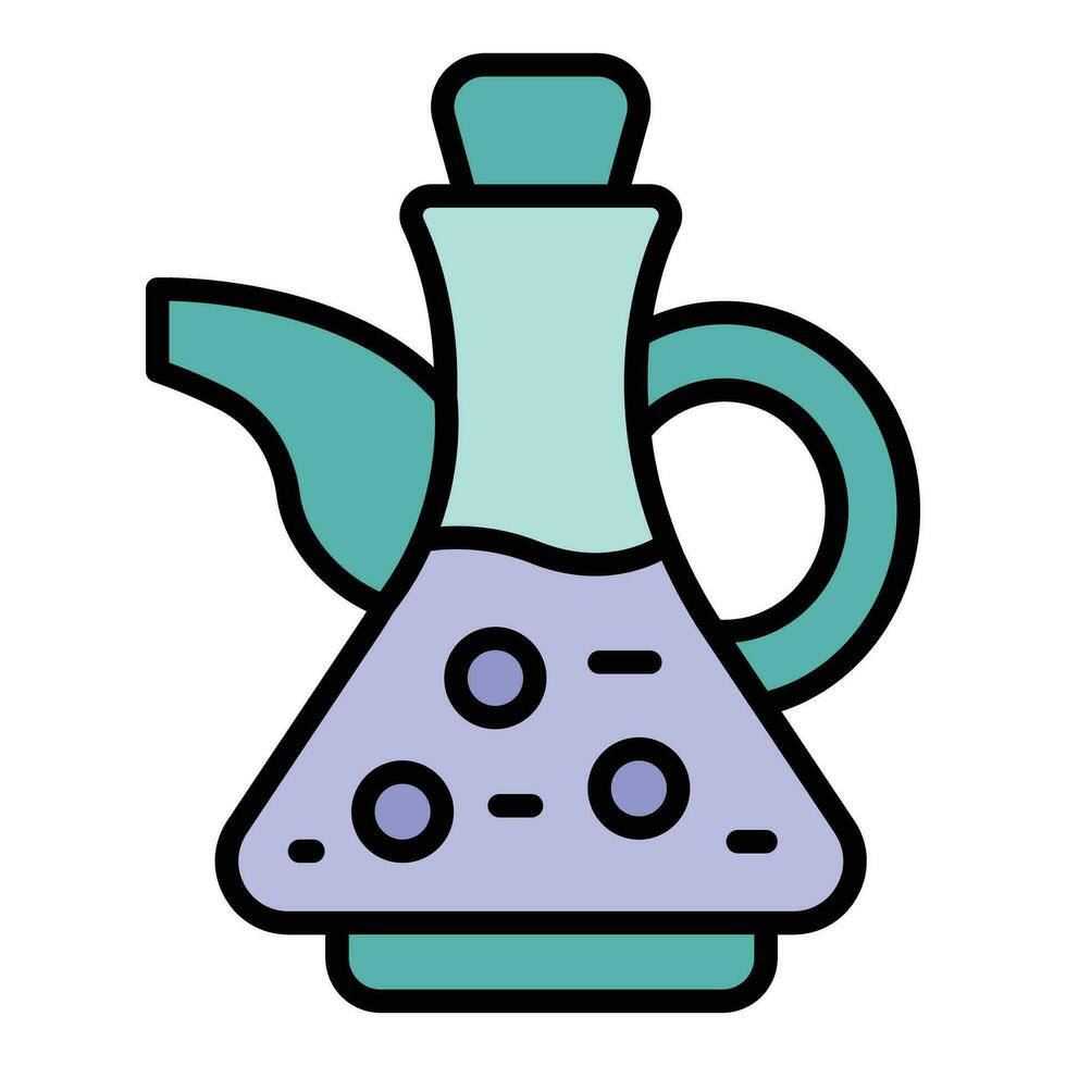 Extra virgin oil drop icon vector flat