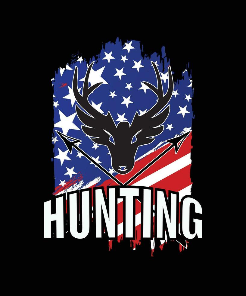 Born to hunt hunting tshirt design vector