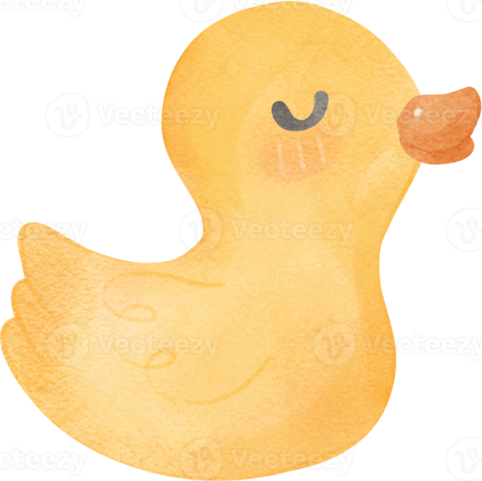 cute  baby bath duck png