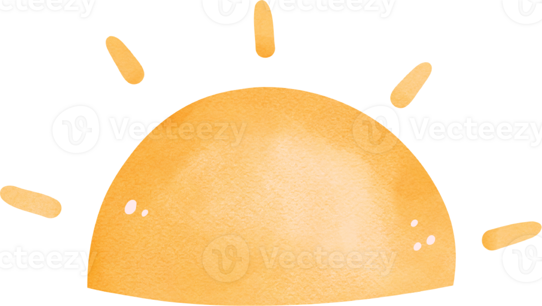 cute nursery sun png