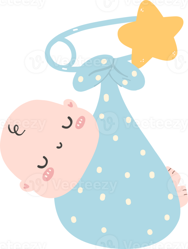bebê chuveiro garoto, recém-nascido bebê dentro cobertor png
