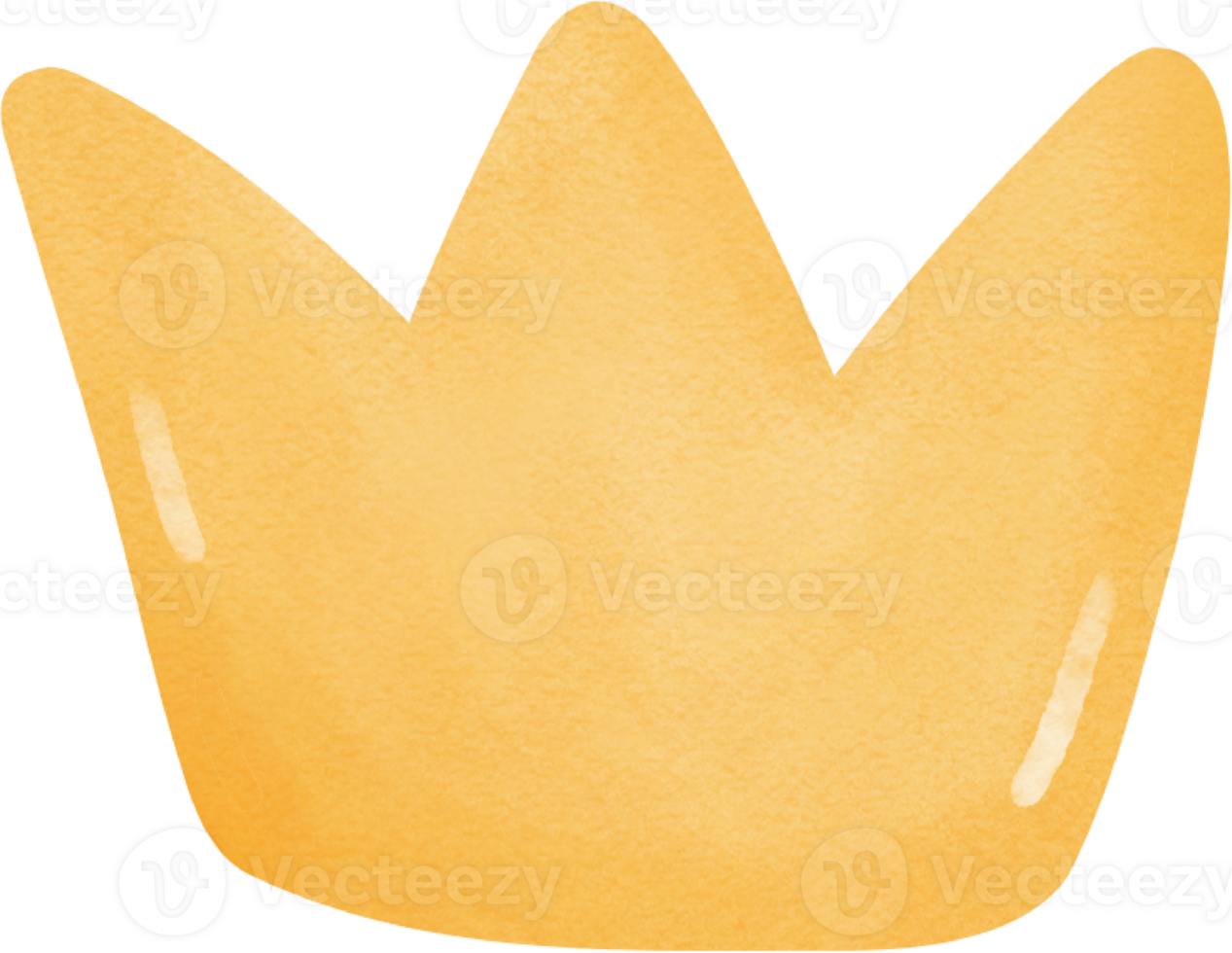 cute golden crown nusery png