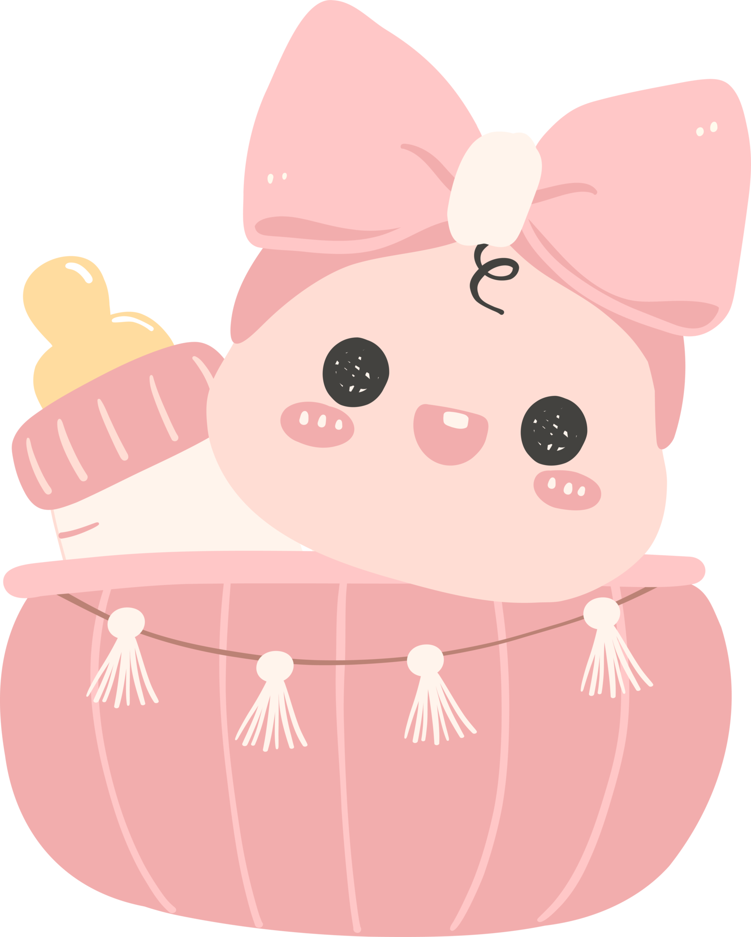 Baby In Basket Cute Pink Baby Shower Girl 28719996 PNG baby-in-basket-cute-pink-baby-shower-girl-28719996-png