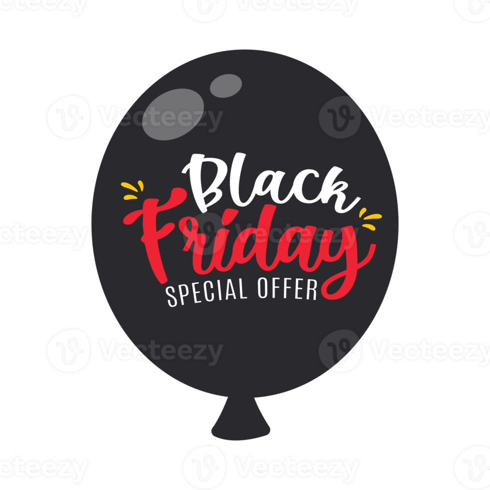 Black Friday banner. Special discount offer design. Product discount festival png