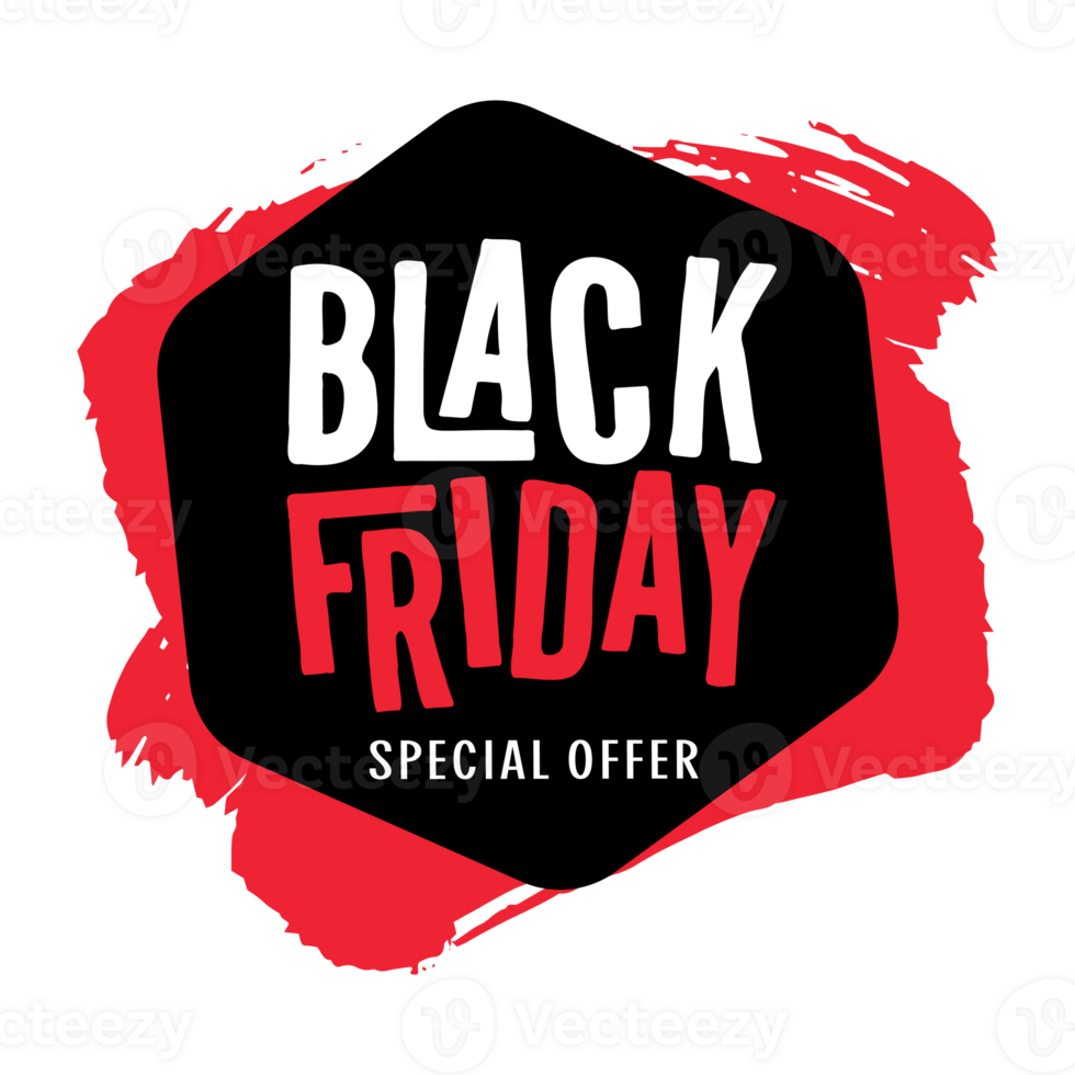 Black Friday banner. Special discount offer design. Product discount festival png