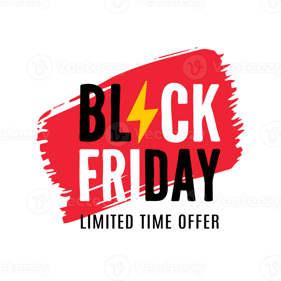 Black Friday banner. Special discount offer design. Product discount festival png