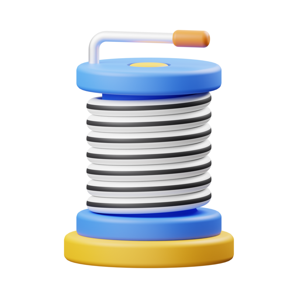 Cable Roll Icon PNG  AI Generative