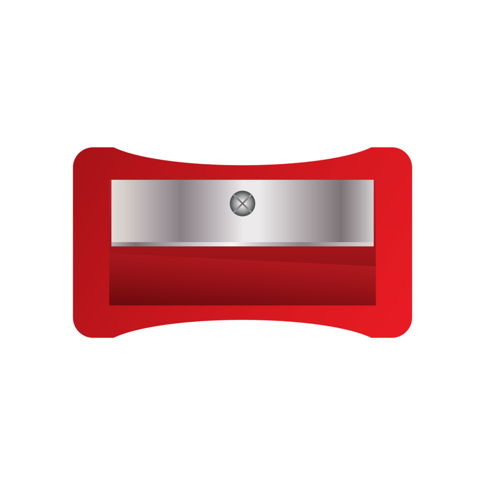 Sharpener icon flat style AI Generative png